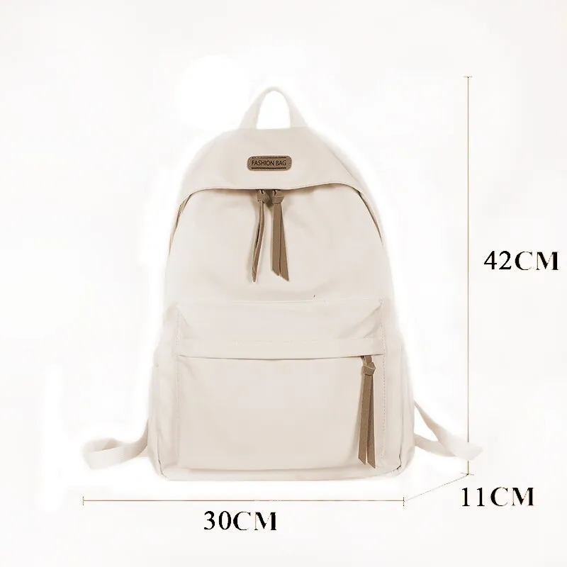 BACK TO SCHOOL   Fashion Backpack Waterproof Student Schoolbag Men Black Cotton Cute Women for Teenage Girls School Mochila Rucksack