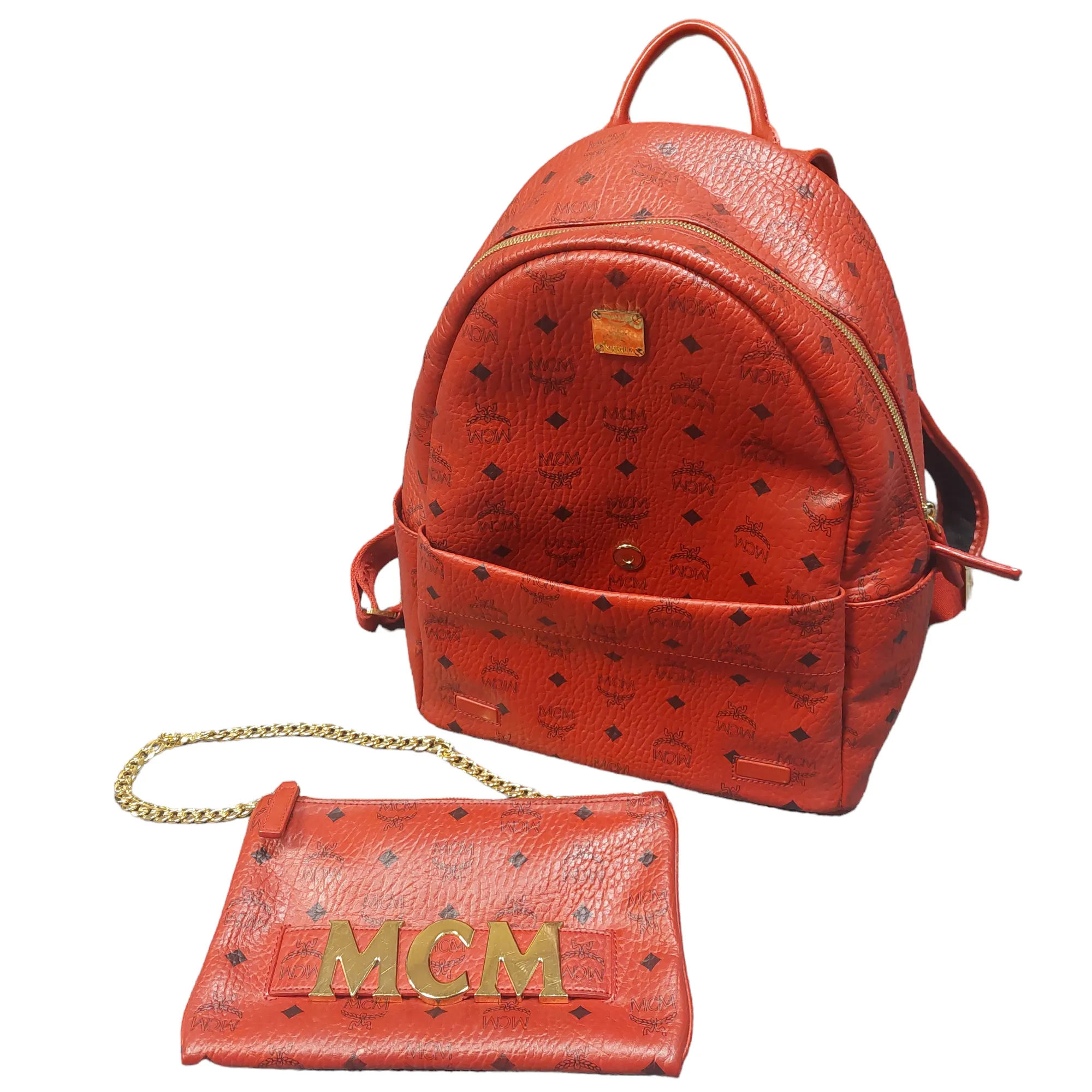 Backpack Designer By Mcm  Size: Medium