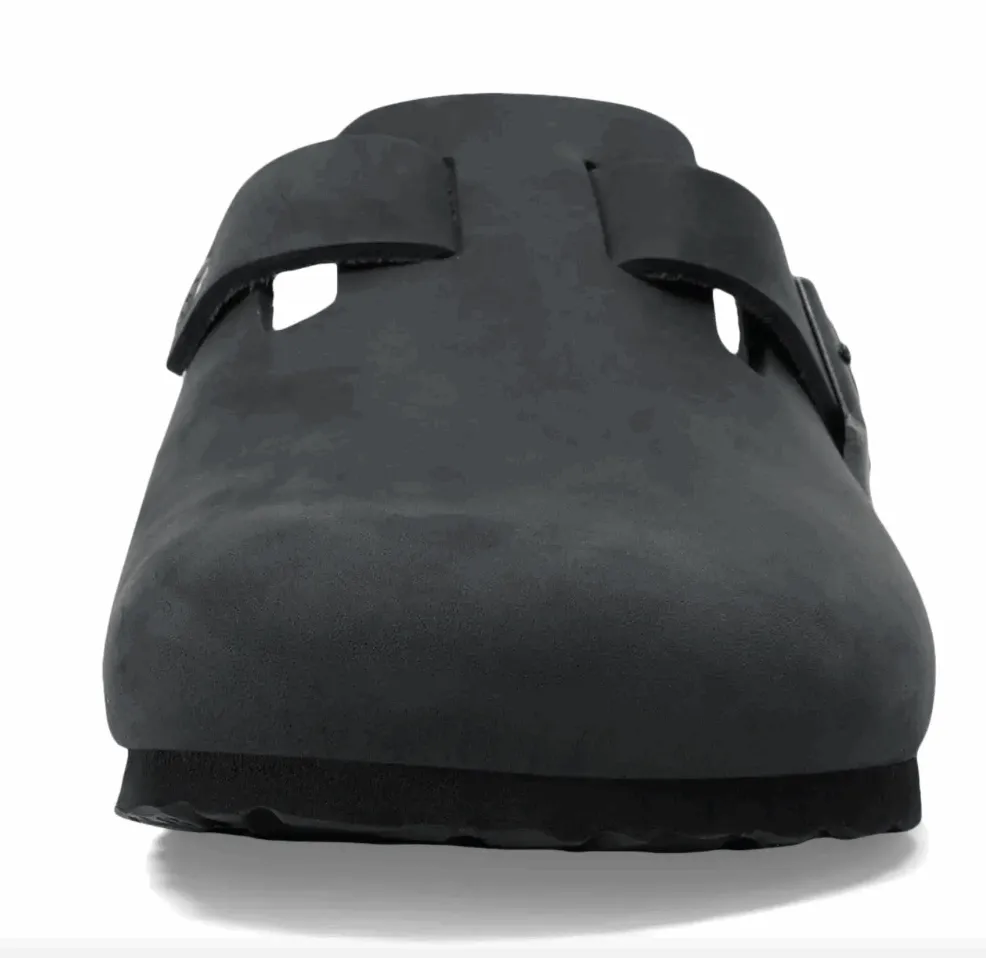 Birkenstock Boston Black Oil Unisex