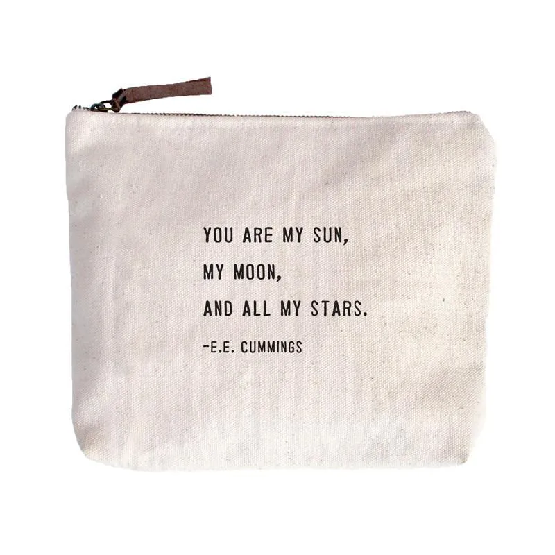 Canvas Zip Pouch