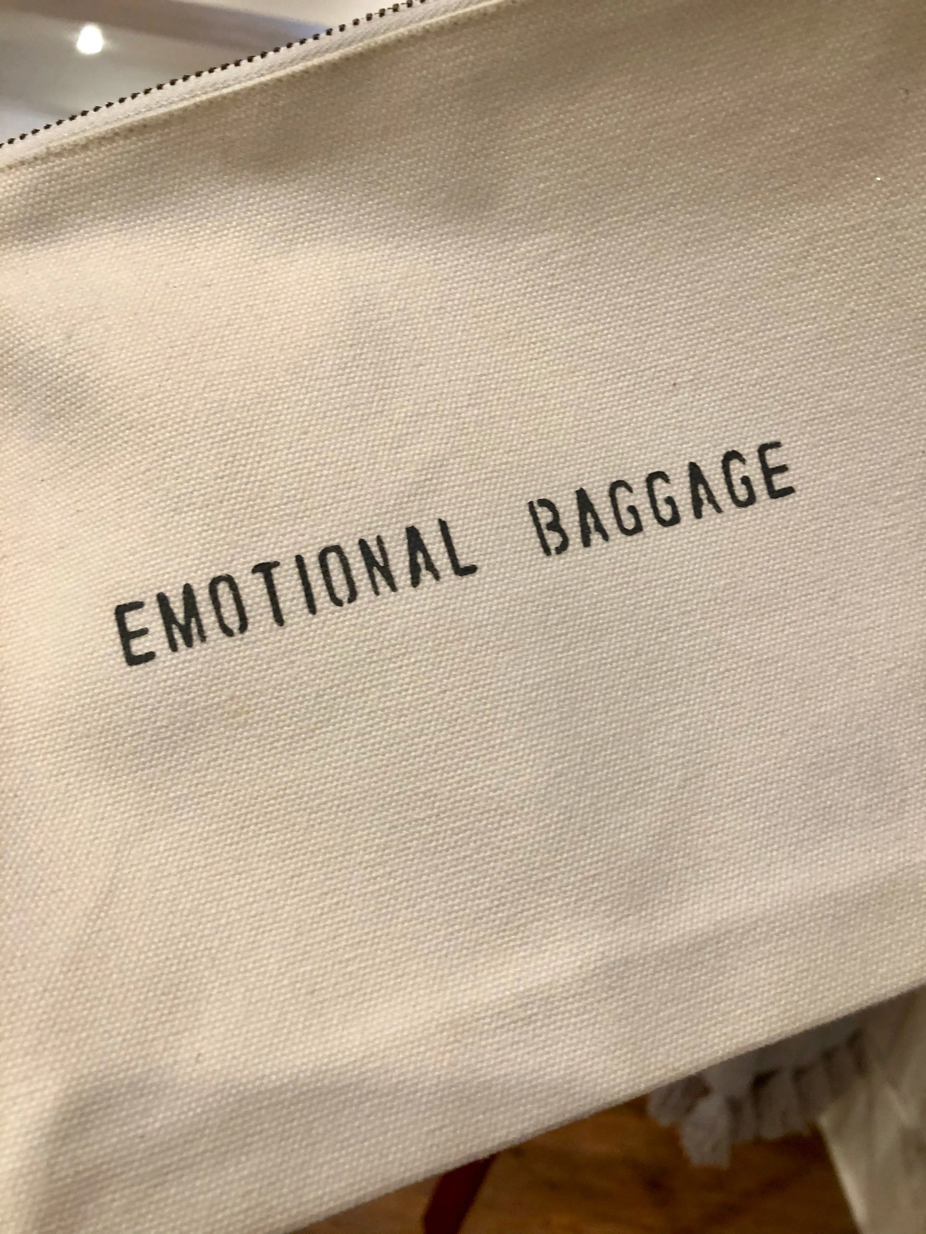 Canvas Zip Pouch