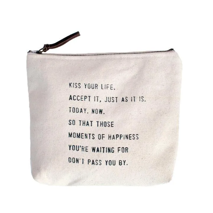 Canvas Zip Pouch