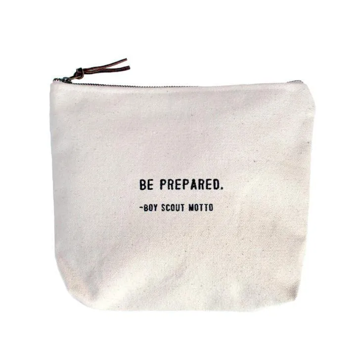 Canvas Zip Pouch