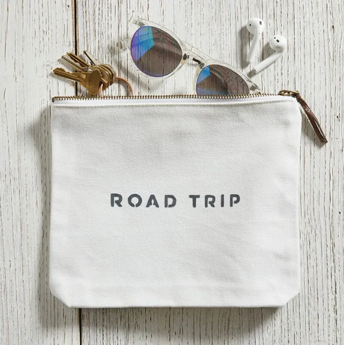 Canvas Zip Pouch