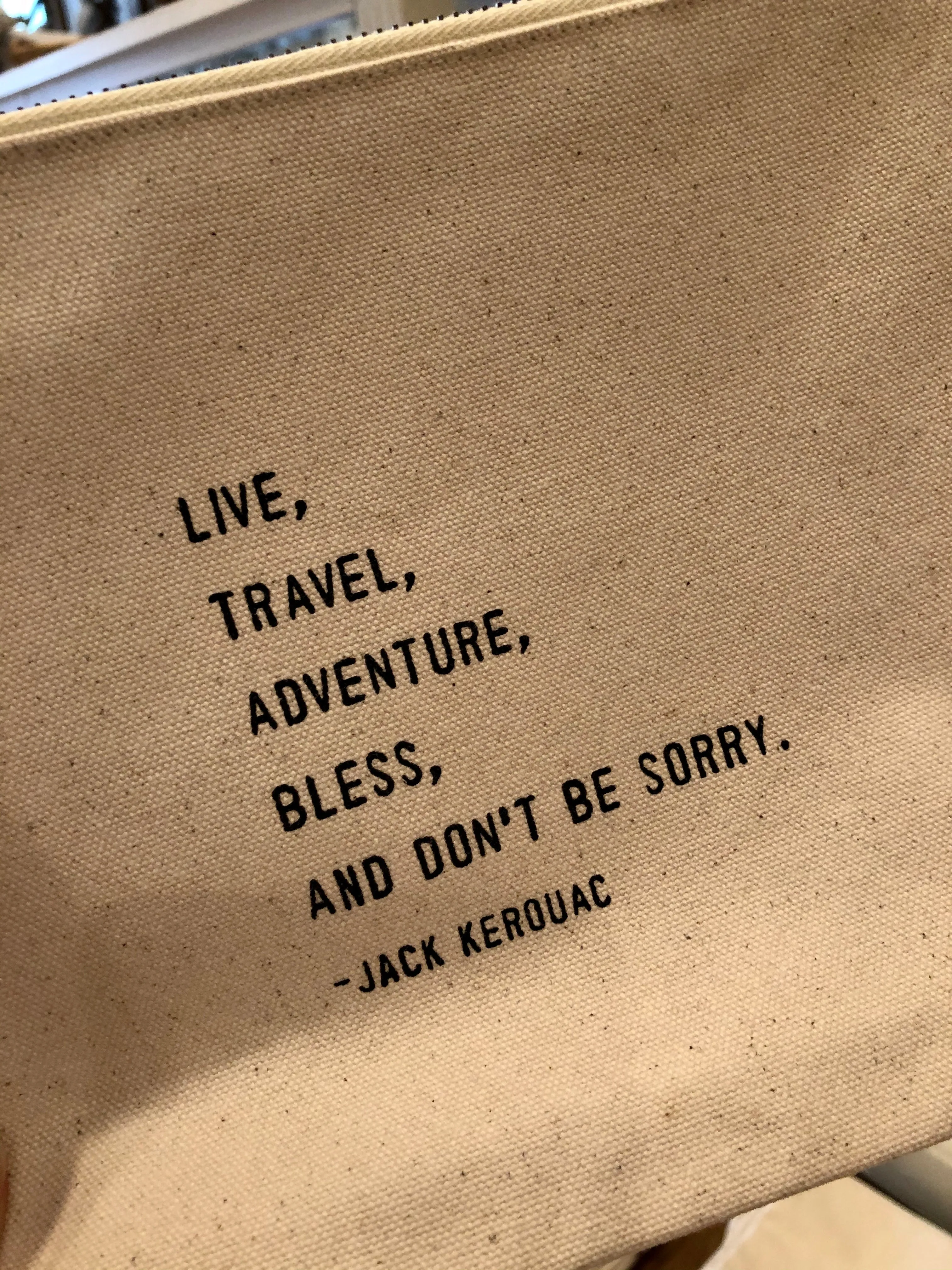 Canvas Zip Pouch