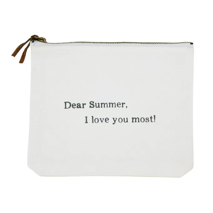 Canvas Zip Pouch