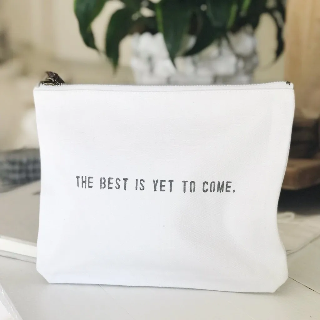 Canvas Zip Pouch
