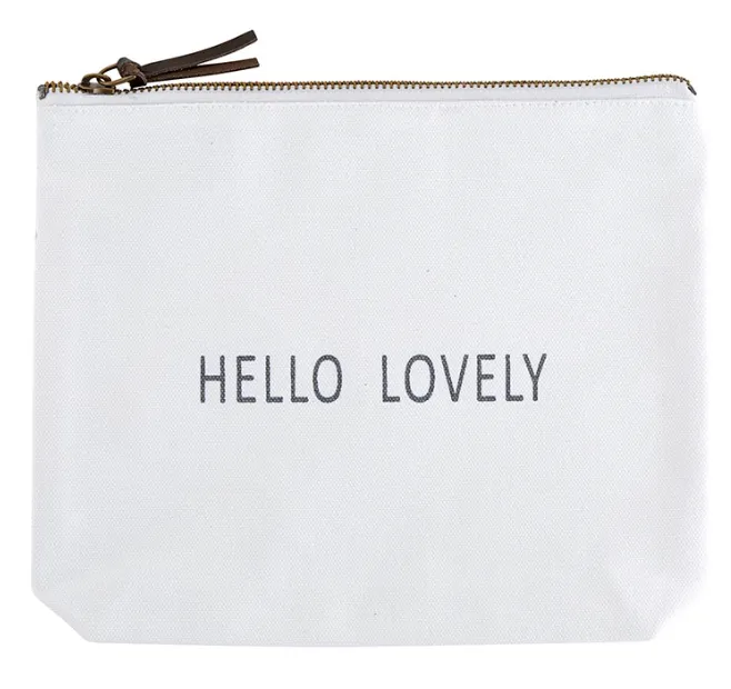 Canvas Zip Pouch