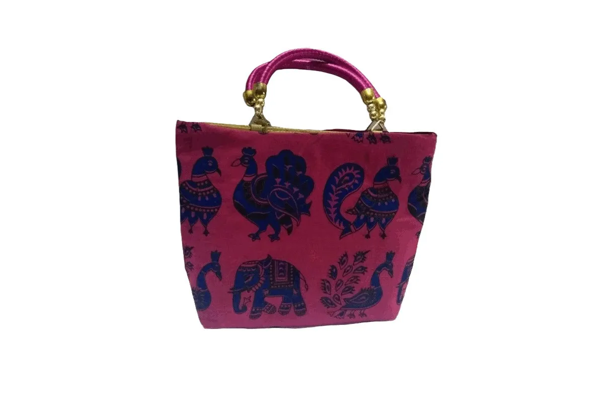 Designer Peacock Handbag