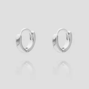 Elle Silver Filled Huggie Earrings