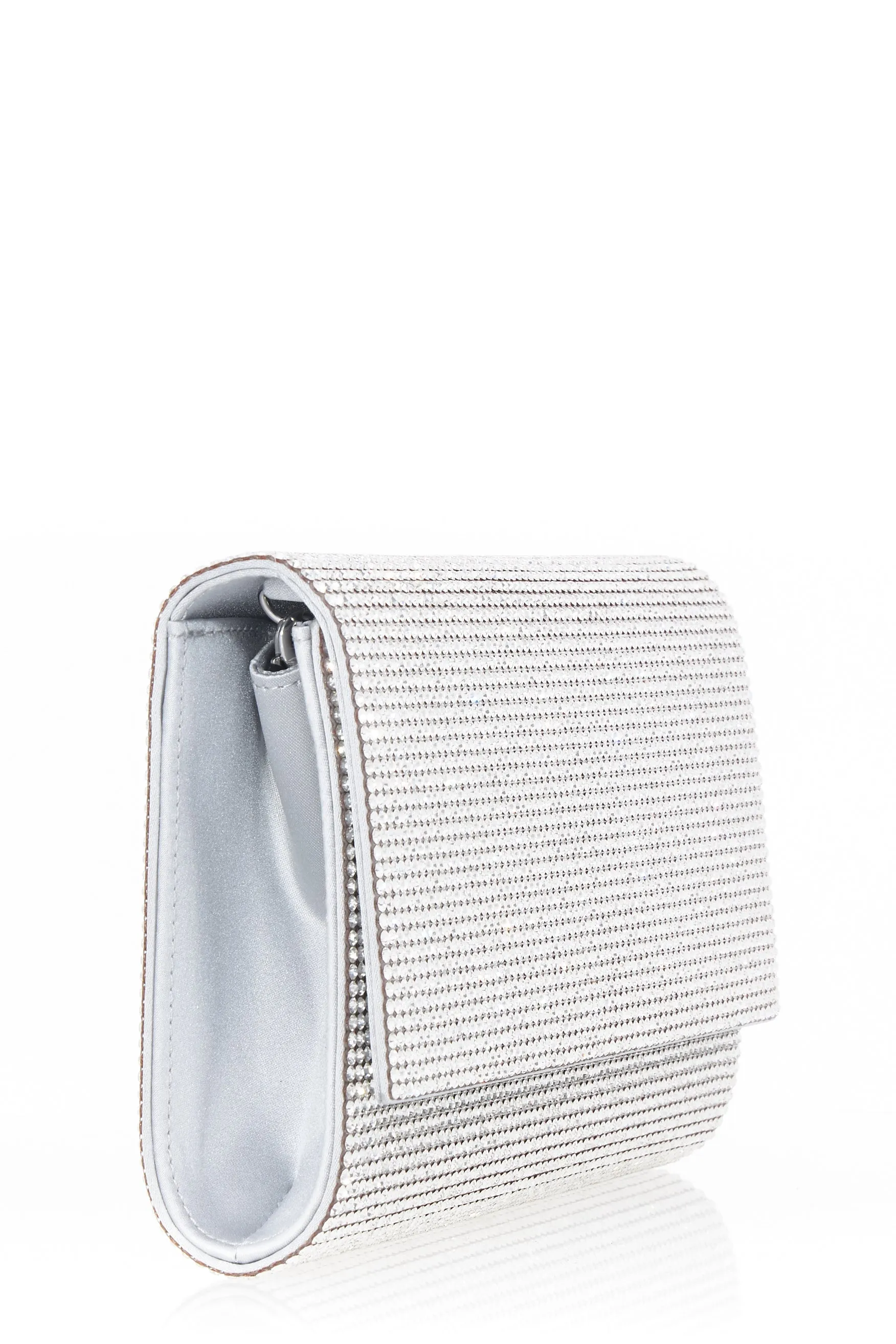 Fizzoni Bag - Silver Rhinestone