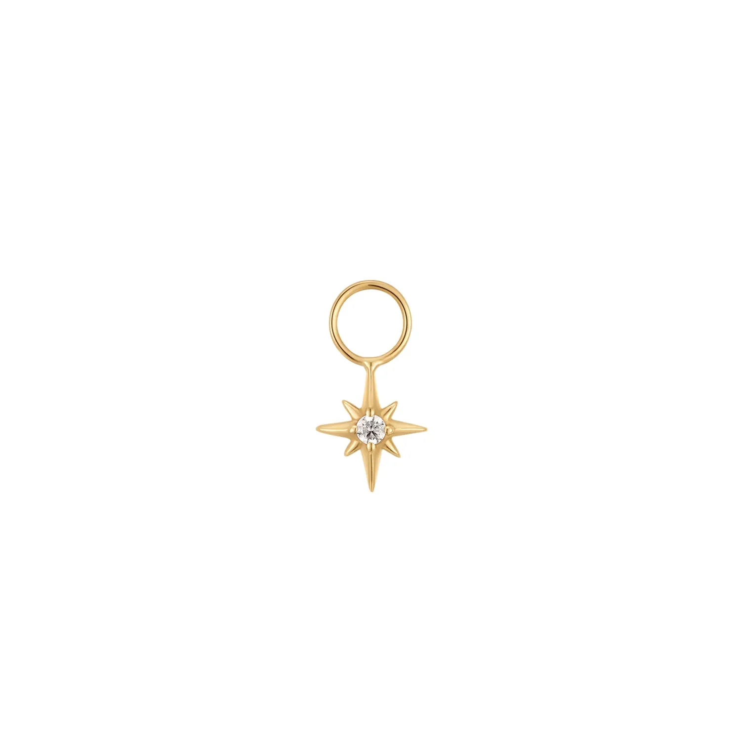Gold Star Earring Charm