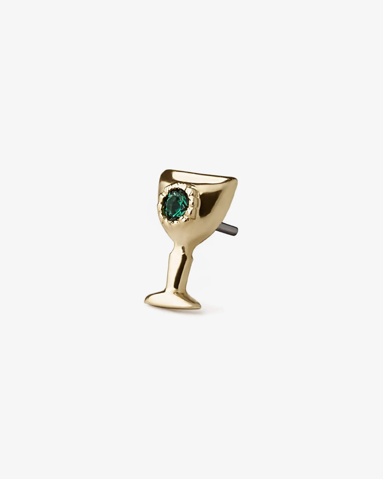 Grail Threadless End (14K Gold)