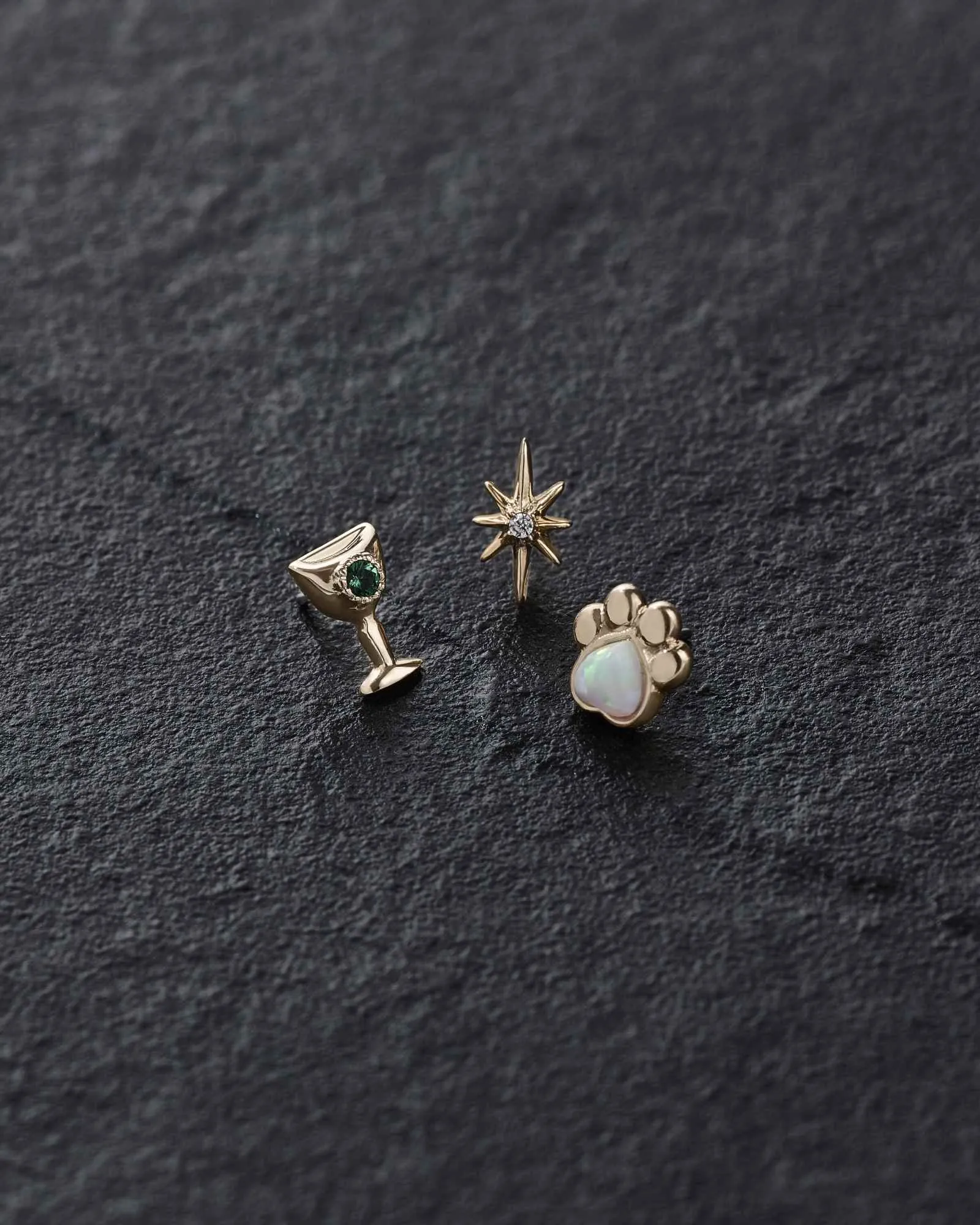 Grail Threadless End (14K Gold)