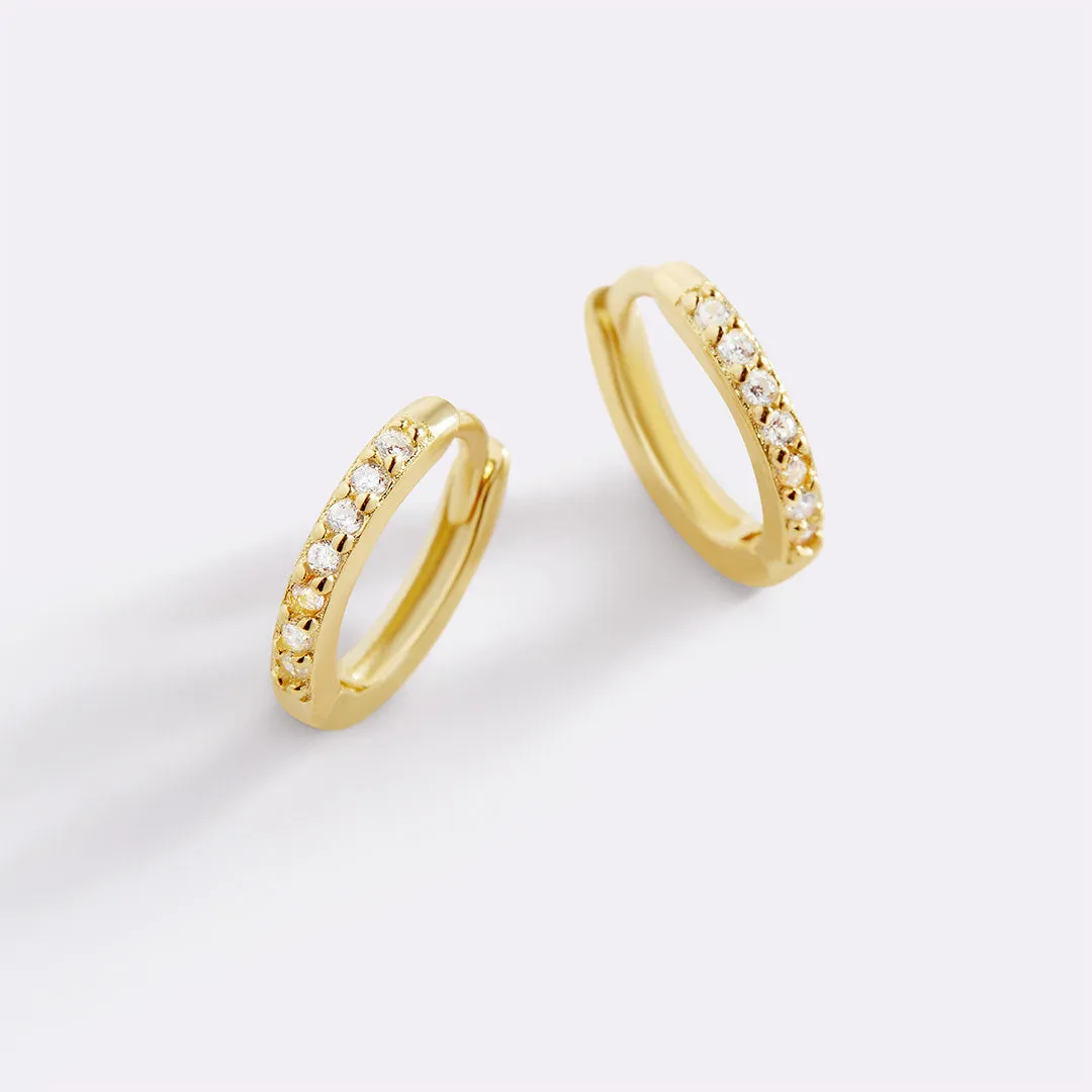 Huggie Earrings Set