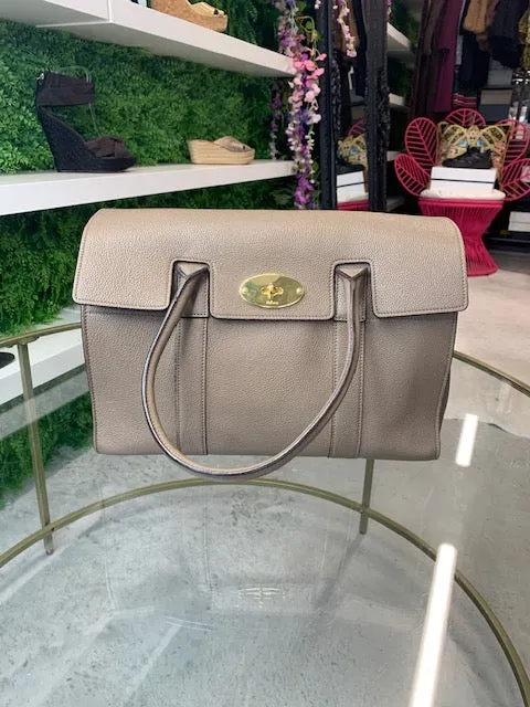 Mulberry Bayswater Handbag Taupe