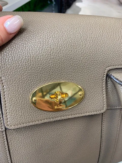 Mulberry Bayswater Handbag Taupe