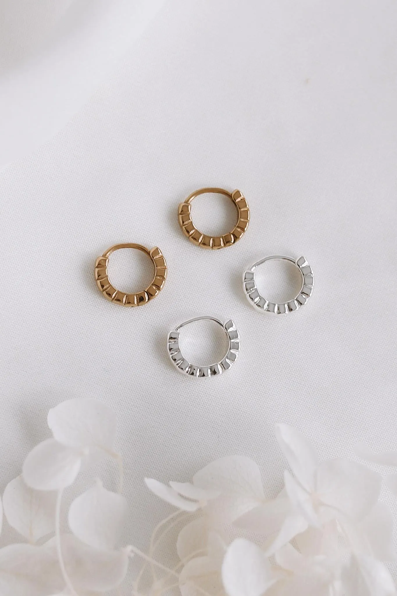 Ramona - Stainless Steel Hoop Earring