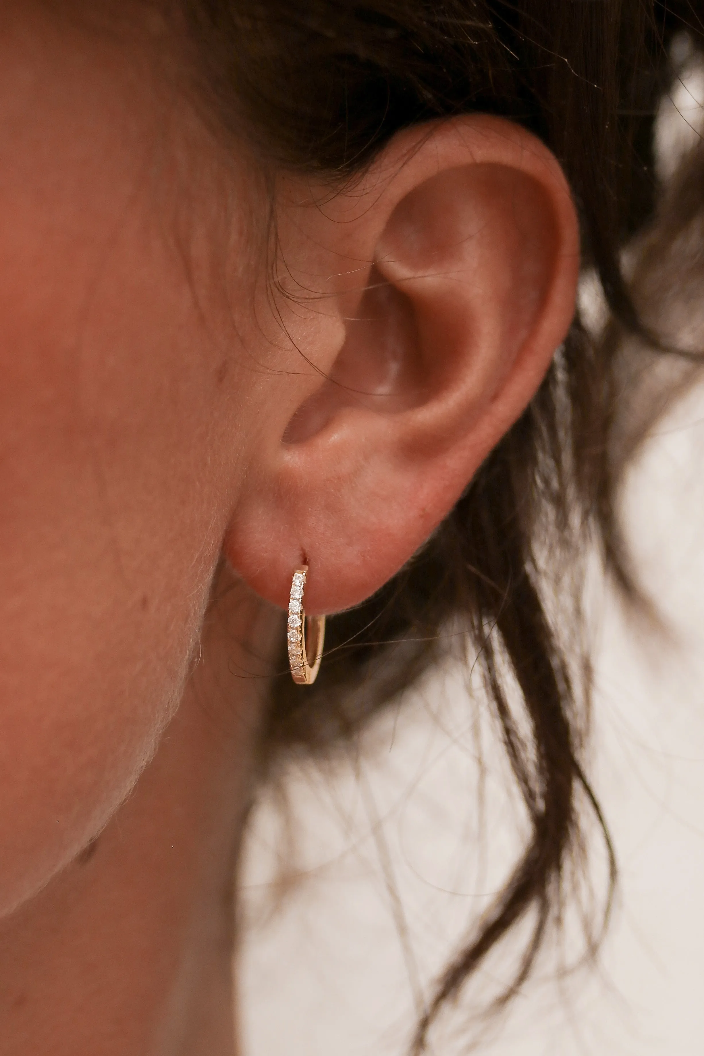 Shivana - Huggie Earrings