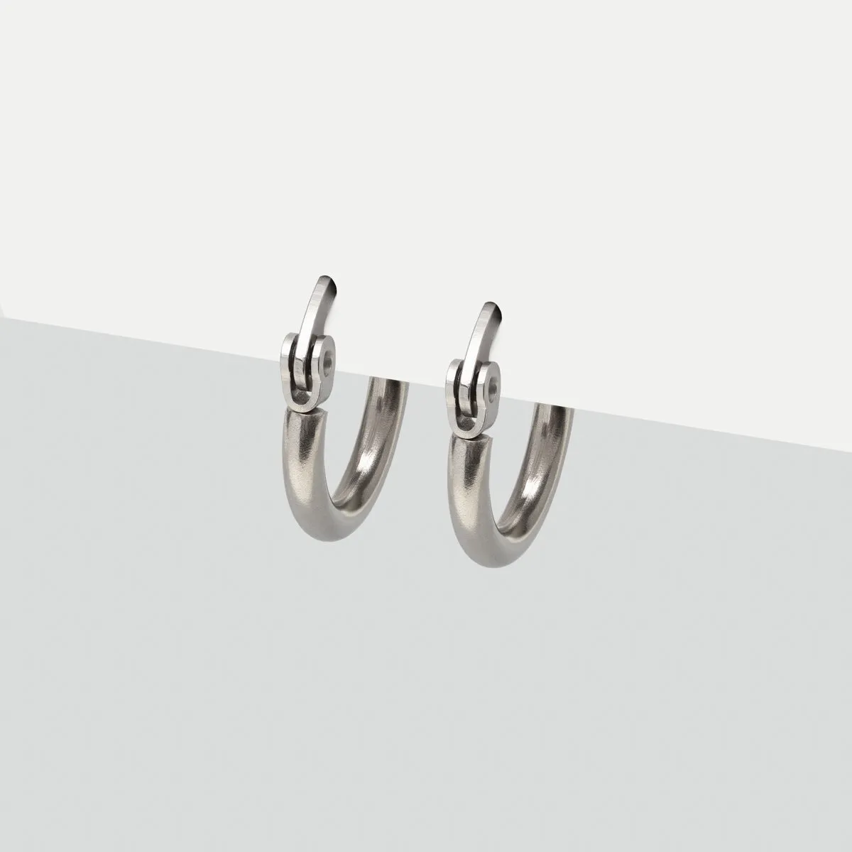 Silver Small Hoop Earrings