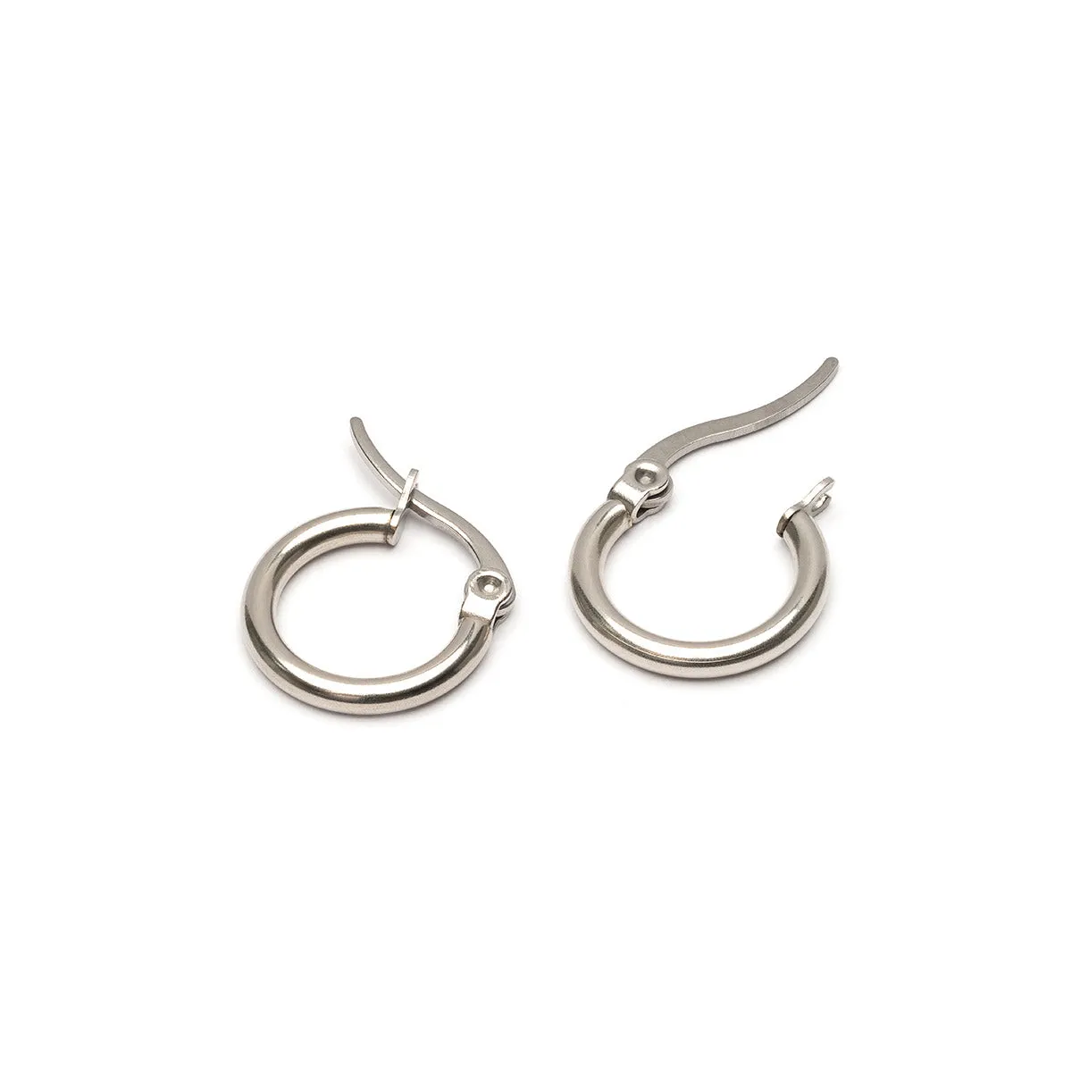 Silver Small Hoop Earrings