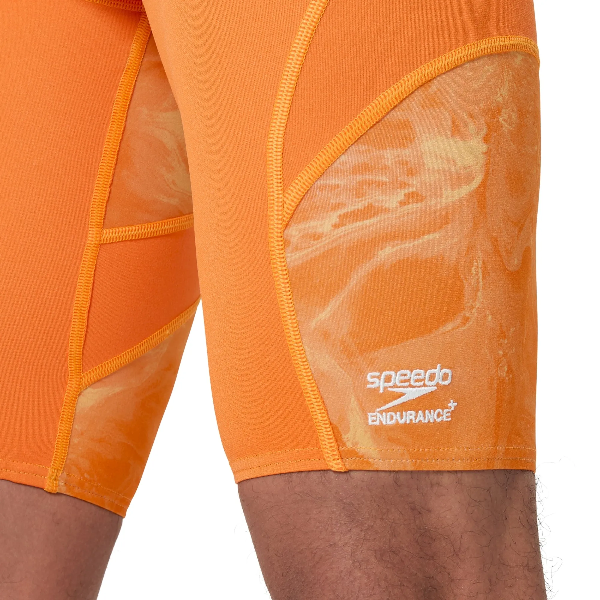 Speedo Men's Lunar Storm Jammer in Team Orange No Logo - Horace Greeley High School